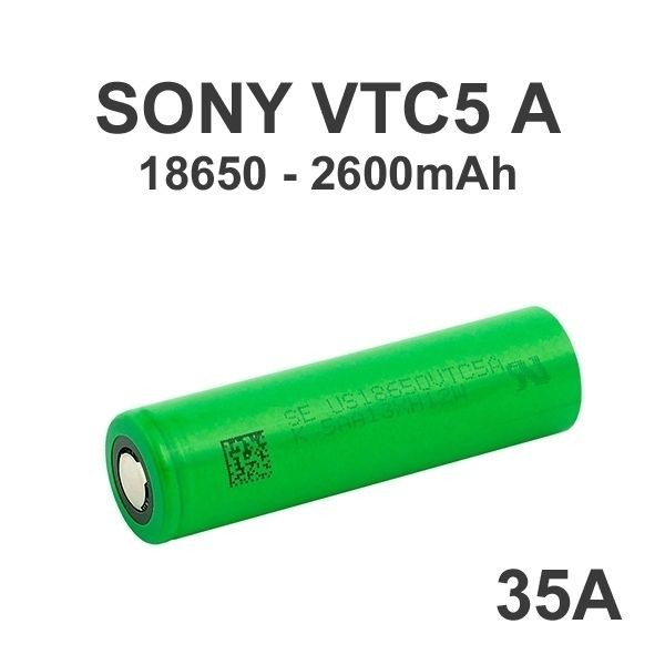VTC5 A 2600mAh – Sony