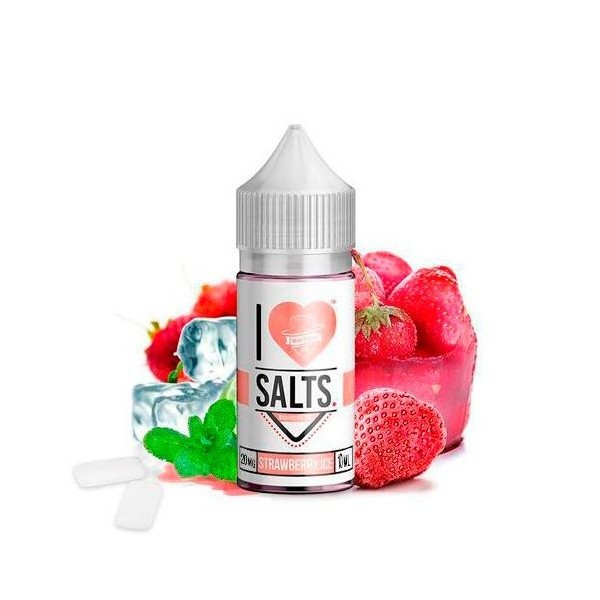 Strawberry Ice 10ml 20mg – I Love Salts