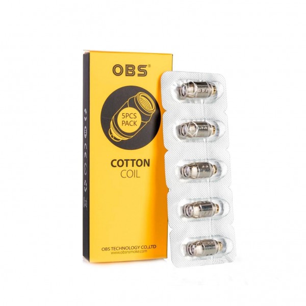Resistencias Cotton Coil S1 0.6ohms – OBS