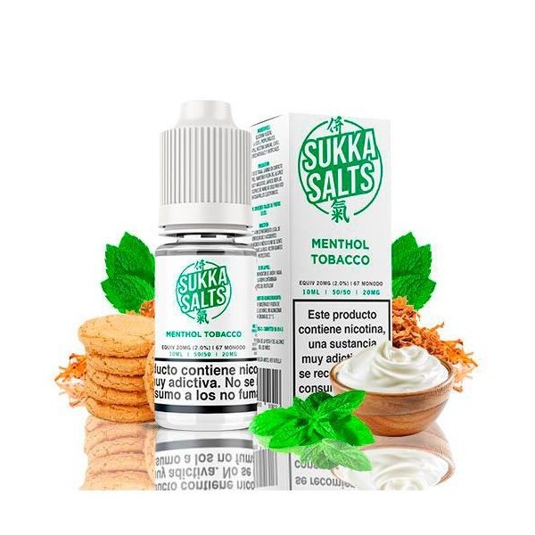 Menthol Tobacco 10ml 10mg – Sukka Salts